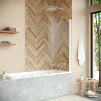 Vegas-Glass 70x139  EV NOVO 70 01 01 профиль белый, стекло прозрачное