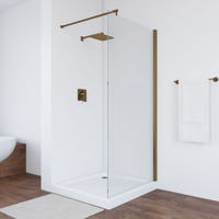 Vegas-Glass 86x200  EAF TUR NOVO 86 05 01 профиль бронза, стекло прозрачное