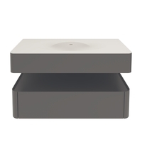 Vincea Caprise 100 см VMC-4CA100MG подвесная, серая матовая