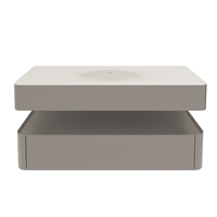 Vincea Caprise 120 см VMC-4CA120MLG подвесная, светло-серая матовая