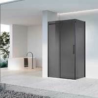 Vincea Como-N 120x80 VSR-4CN8012CGB стекло тонированное, профиль черный