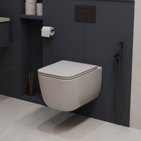 Vincea Lina VT1-53T безободковый, с сиденьем микролифт, белый глянцевый