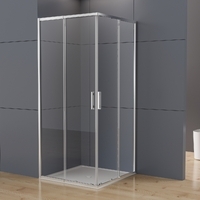 Vincea Rapid-N 100x80 VSS-3RN8010E10CL стекло прозрачное, профиль хром