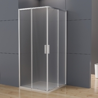 Vincea Rapid-N 90x80 VSS-3RN8090E10MT стекло рифленое, профиль хром