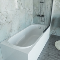 Vincea VBT-2A170-LG 170х75 с ножками, пристенная, белая