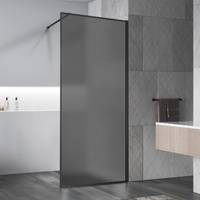 Vincea Walk in HP Art 100x200 VSW-1HP100GFB стекло тонированное, профиль черный матовый