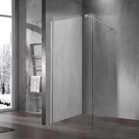 Vincea Walk In 70x200 VSW-1H700CLBN стекло прозрачное, профиль брашированный никель