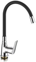 Voda Spring SG519B гибкий излив, хром, черный