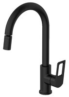 Voda Surf Black SF519BAR c аэратором на шарнире, черный матовый