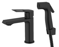 Voda Surf Black SF27HB с гигиеническим душем, черный матовый