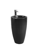 WeltWasser WW LEERBACH 4949 MT-BL 49x49 черная матовая