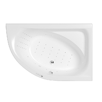 Whitecross AQUARELLA 170x110 0109.170110.100.NANO.CR белая, форсунки хром