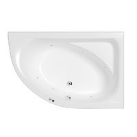 Whitecross AQUARELLA 170x110 0109.170110.100.SOFT.CR белая, форсунки хром