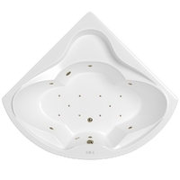 Whitecross KONSUL 150x150 0110.150150.100.RELAX.BR белая, форсунки бронза