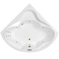 Whitecross KONSUL 150x150 0110.150150.100.SMART.BR белая, форсунки бронза