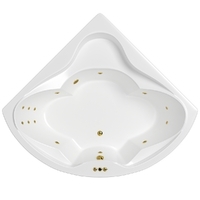 Whitecross KONSUL 150x150 0110.150150.100.SMART.GL белая, форсунки золото