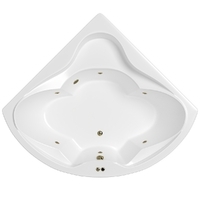 Whitecross KONSUL 150x150 0110.150150.100.SOFT.BR белая, форсунки бронза