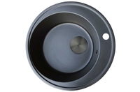 ZorG GR 50 см GR 500 BLACK GRAFIT черная матовая